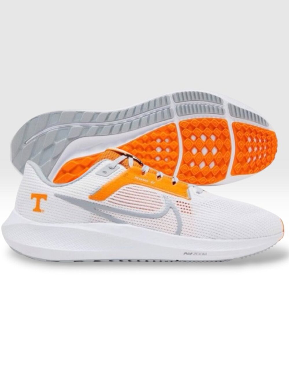 Nike Zoom Pegasus 40 Tennessee Mens Running Shoes Size 9 Orange DZ5980 100 NEW